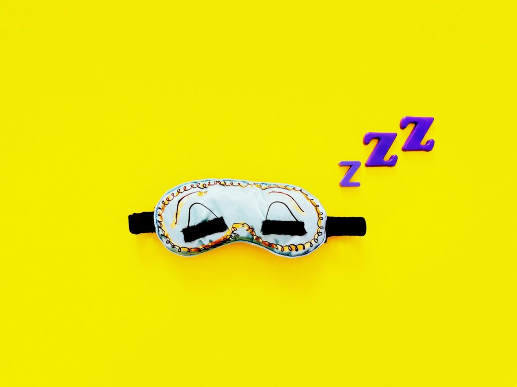 Cute sleep mask